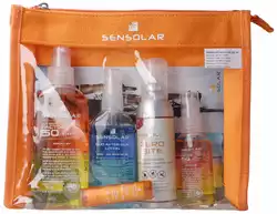 SENSOLAR Family Set LSF50 200ml After Sun 100ml ZeroBite 100ml LSF50 50ml Gratis Lip Balm