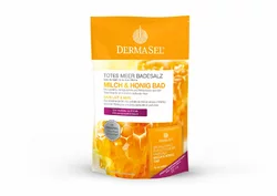 DermaSel Badesalz Milch & Honig deutsch/französisch