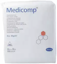 Medicomp 4 fach S30 10x10cm unsteril