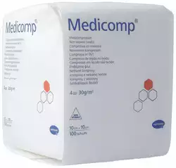 Medicomp 4 fach S30 10x10cm unsteril