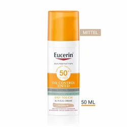 Eucerin SUN Face Oil Control Gel-Creme getönt medium LSF50+