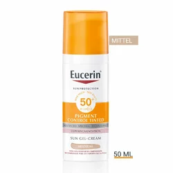 Eucerin SUN Face Pigment Control Gel-Creme getönt medium LSF50+