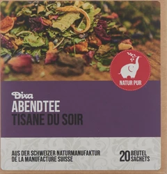 Dixa Abendtee Pyramiden Beutel M Box braun