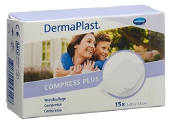 DermaPlast Compress Plus 5x7.5cm