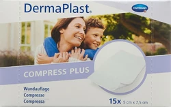 DermaPlast Compress Plus 5x7.5cm
