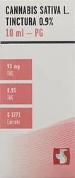 SUPAIR Cannabis sativa L. tinctura THC 0.9 % CBD 7.5% 1771 PG