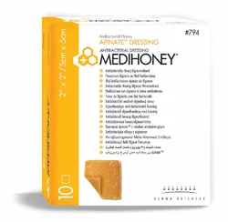 MEDIHONEY Antibacterial Apinate Dressing 5x5cm