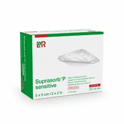 Suprasorb P sensitive border lite 5x5cm
