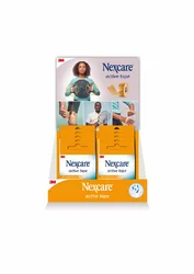 3M Nexcare Active Tape 2.54cmx4.572m Display 10 Stück
