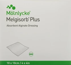 Melgisorb Alginat-Verband 10x10cm steril