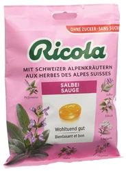 Ricola Salbei Kräuterbonbons ohne Zucker mit Stevia