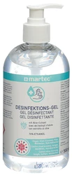 martec Hände-Desinfektions-Gel mit Pumpe