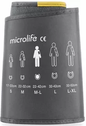 Microlife Soft-Manschette Oberarm M-L 22-42cm anthrazit