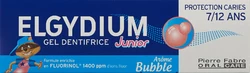 ELGYDIUM Junior Bubble 7-12 Jahre Zahnpasta Zahnpasta