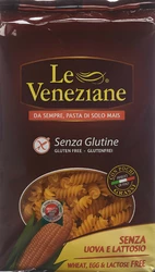 Le Veneziane Teigwaren Eliche Rigate aus Mais glutenfrei