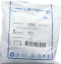 Qualimed Urinbeutel 2l 90cm mit Rücklaufventil und Bodenablauf