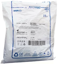 Qualimed Urinbeutel 2l 90cm mit Rücklaufventil und Bodenablauf
