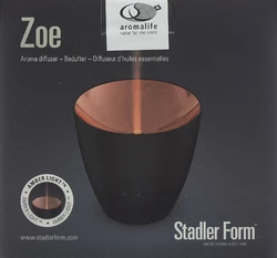 aromalife Zoe Aromavernebler Amber Light schwarz