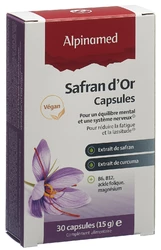 ALPINAMED Safran Gold Kapsel