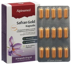 ALPINAMED Safran Gold Kapsel