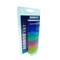 Anabox Medidispenser 1x7 bunt deutsch/französisch/italienisch im Blister
