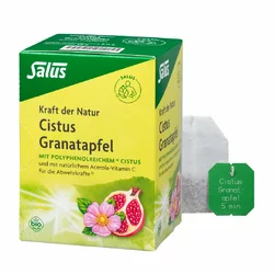 Salus Kraft der Natur Tee Cistus Granatapfel Bio