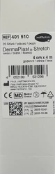 DermaPlast STRETCH elatische Gazebinde 4cmx4m weiss