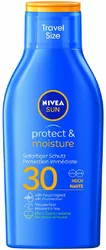 NIVEA Sun Protect & Moisture Sonnenmilch Travel Size LSF 30