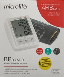 Microlife tensiomètre BP B3 AFIB 4G