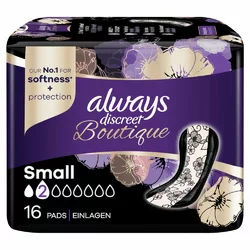 Discreet Boutique Inkontinenz Pads Small
