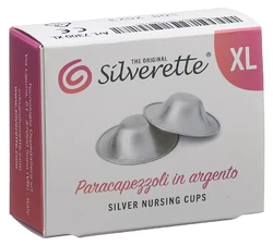 Silverette Still-Silberhütchen XL ø5cm