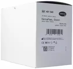DermaPlast STRETCH elatische Gazebinde 10cmx4m weiss