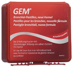 GEM Bronchialpastillen mit Sorbit