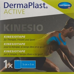 DermaPlast ACTIVE Kinesiotape 5cmx5m blau