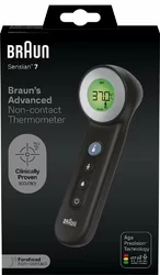 Braun Sensian 7 BNT400B Schwarz Age Precision Stirn Thermometer