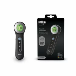 Braun Sensian 7 BNT400B Schwarz Age Precision Stirn Thermometer