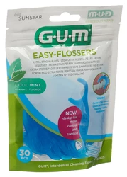 GUM Easy-Flossers Zahnseidesticks Cool Mint