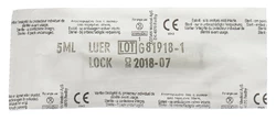 Codan Einmalspritze 5 ml Luer Lock