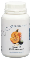 Goodness BIO-Kürbiskernpulver Kapsel 600 mg