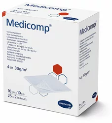 Medicomp Bl 4 fach S30 10x10cm steril