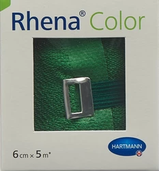 Rhena Color bandes élastiques 6cmx5m vert