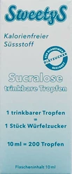 Goodness SweetyS Sucralose Süssstoff