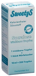 Goodness SweetyS Sucralose Süssstoff