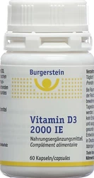 Burgerstein Vitamin D3 caps 2000 IE