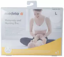 medela Schwangerschafts- und Still BH L weiss