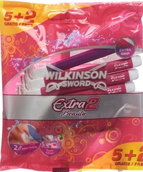 WILKINSON Extra II Beauty Einwegrasierer Damen 5 + 2 Stück