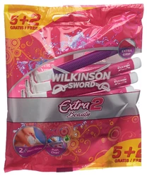 WILKINSON Extra II Beauty Einwegrasierer Damen 5 + 2 Stück