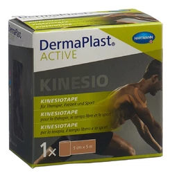 DermaPlast ACTIVE Active Kinesiotape 5cmx5m hautfarben