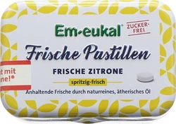 Em-eukal Frische Pastillen frische Zitronen zuckerfrei mit Xylit