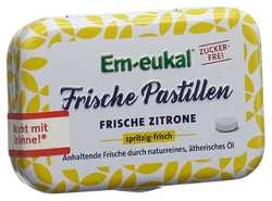 Em-eukal Frische Pastillen frische Zitronen zuckerfrei mit Xylit